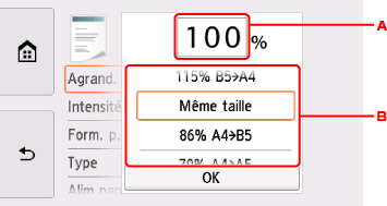 figure : écran tactile